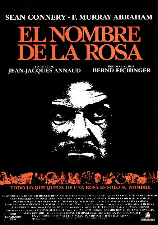 El nombre de la rosa : Póster