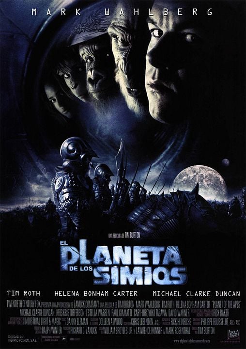 El planeta de los simios : Póster