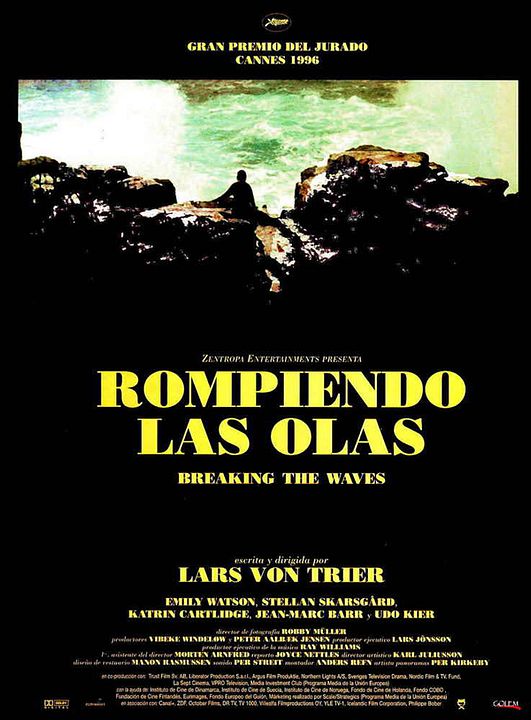 Rompiendo las olas : Póster