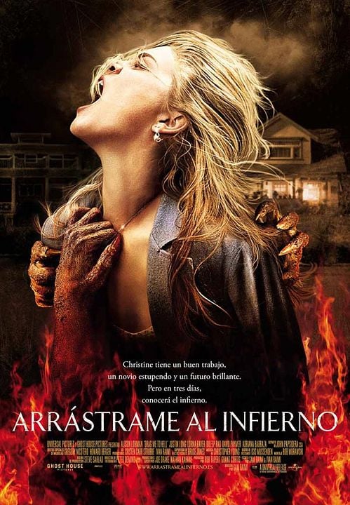 Arrástrame al infierno : Póster