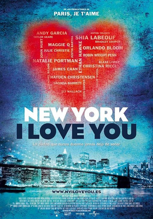 New York, I Love You : Póster