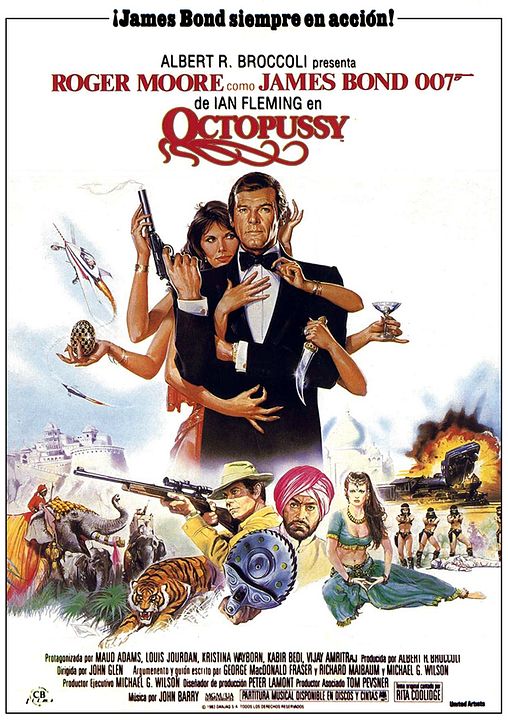 Octopussy : Póster