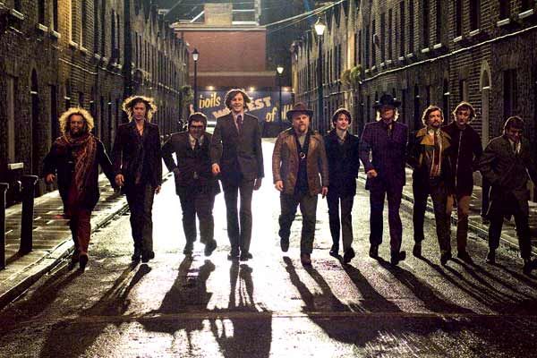 Foto Philip Seymour Hoffman, Rhys Ifans, Nick Frost