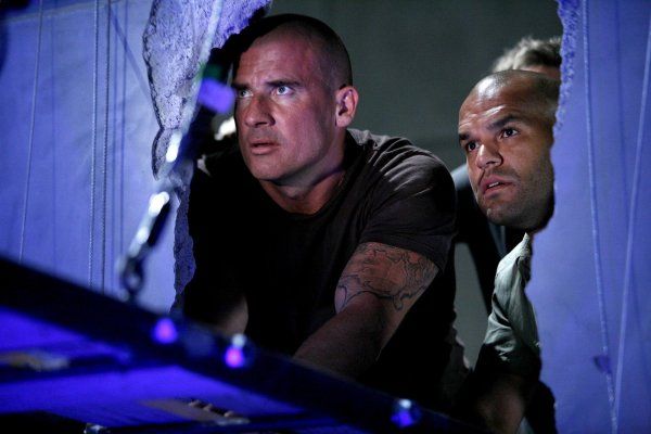 Foto Amaury Nolasco, Dominic Purcell
