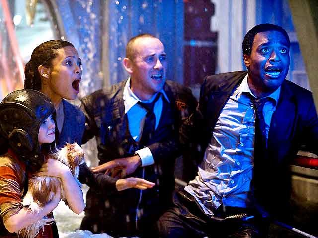 Foto Chiwetel Ejiofor, Roland Emmerich, Thandiwe Newton