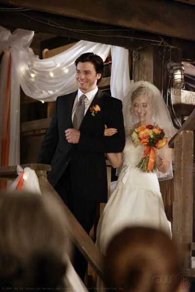 Foto Allison Mack, Tom Welling