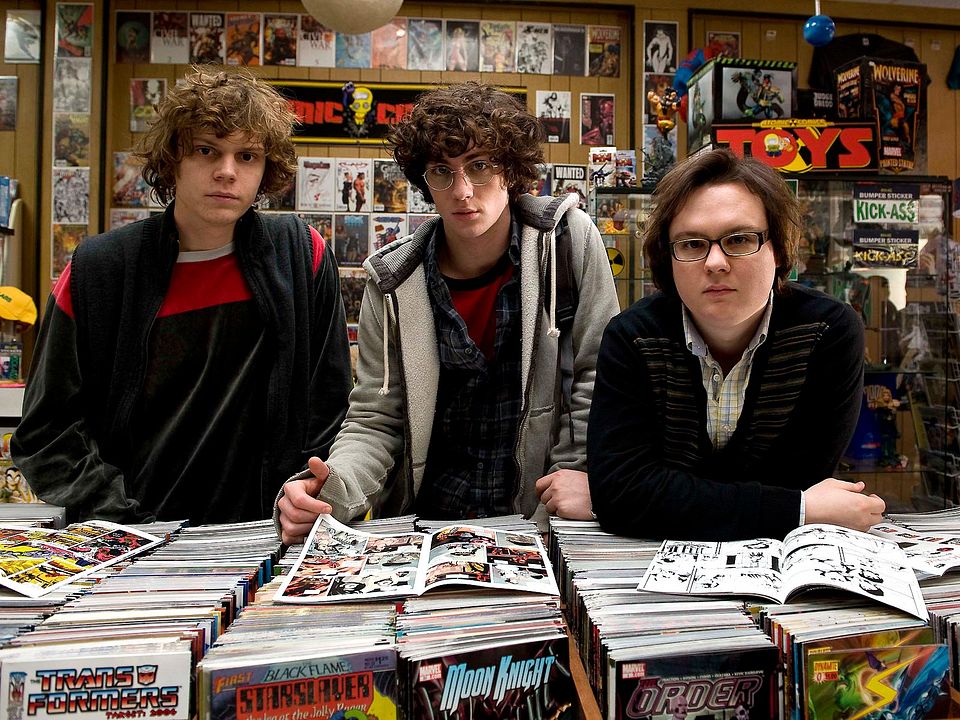 Kick-Ass : Foto Aaron Taylor-Johnson, Evan Peters, Matthew Vaughn
