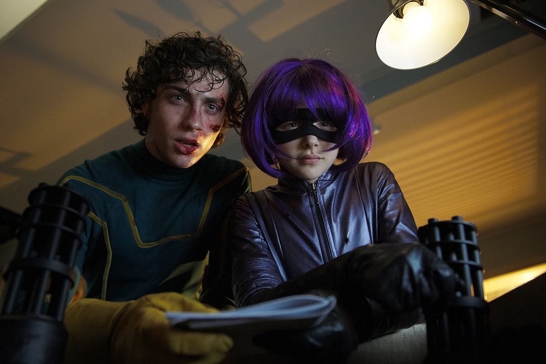 Kick-Ass : Foto Chloë Grace Moretz, Matthew Vaughn, Aaron Taylor-Johnson
