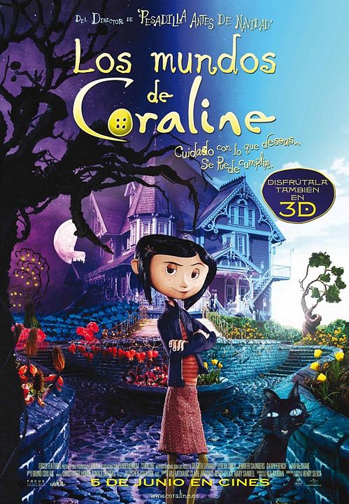 Coraline y la puerta secreta : Póster