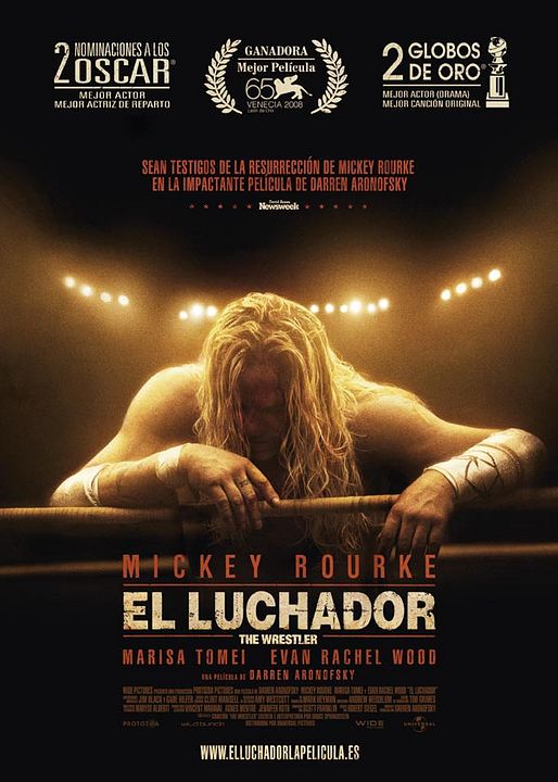 El luchador : Póster