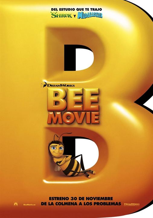 Bee Movie: La historia de una abeja : Póster