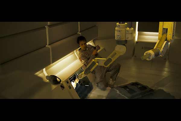 En la luna : Foto Sam Rockwell