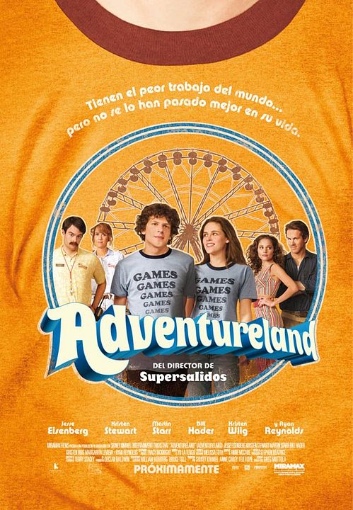 Adventureland: Un verano memorable : Póster