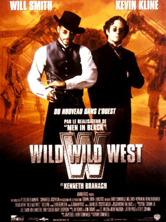Las aventuras de Jim West : Póster Kevin Kline