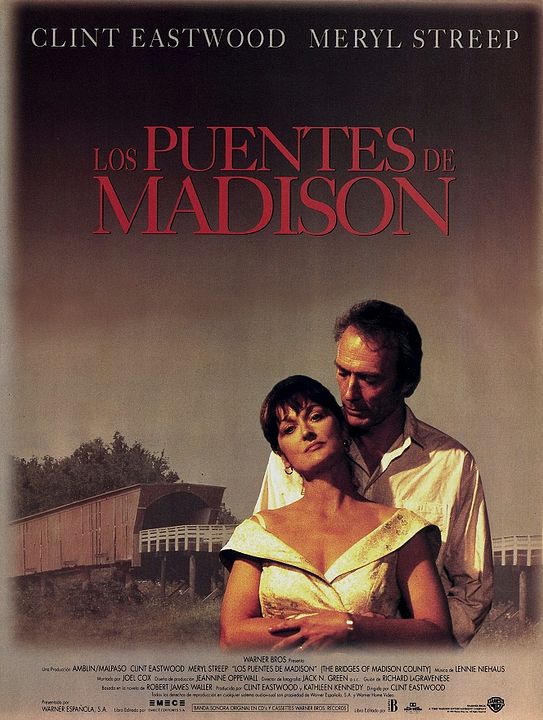 Los puentes de Madison : Póster