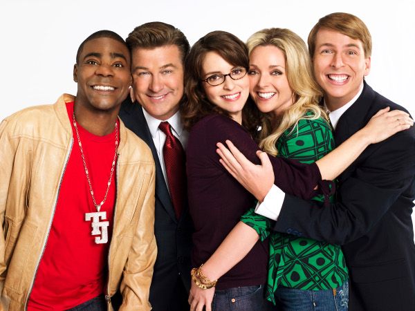 Foto Alec Baldwin, Jack McBrayer, Tracy Morgan, Tina Fey