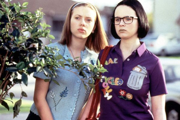 Foto Thora Birch, Terry Zwigoff, Scarlett Johansson