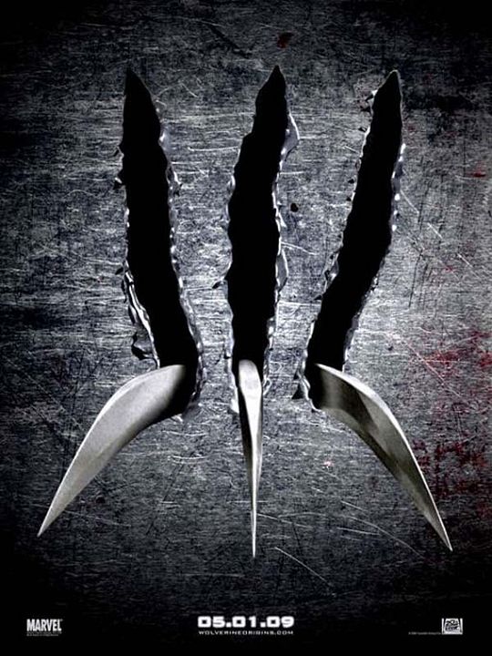 X-Men orígenes: Wolverine : Póster
