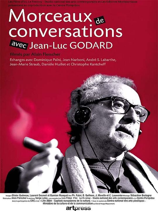 Póster Jean-Luc Godard