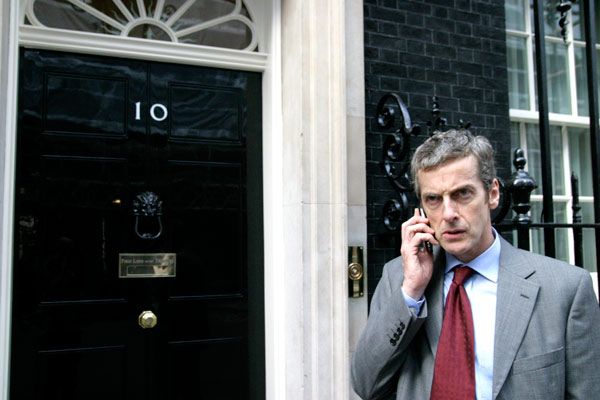 Foto Armando Iannucci, Peter Capaldi