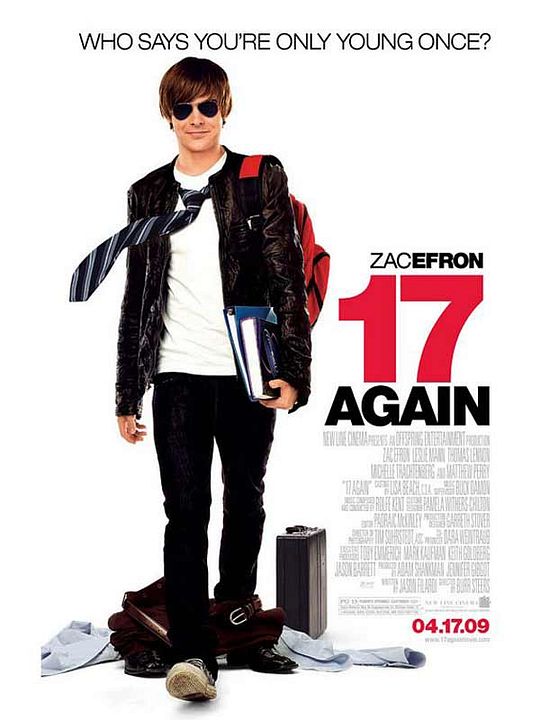 17 otra vez : Póster