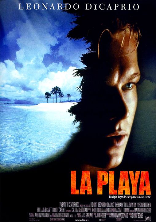 La playa : Póster