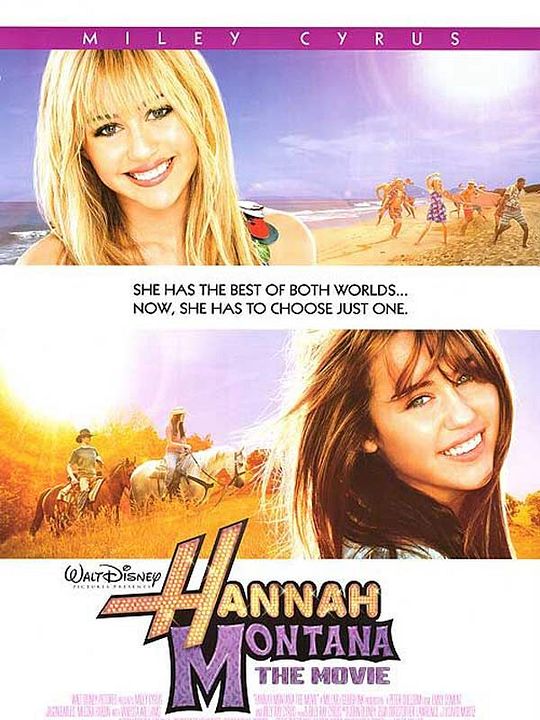 Hannah Montana - La película : Póster Peter Chelsom