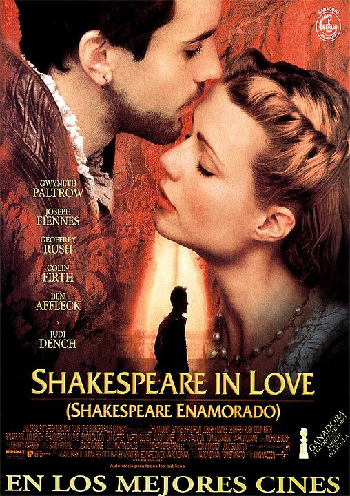 Shakespeare enamorado : Póster
