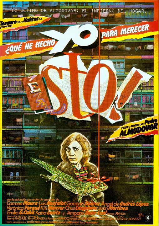 ¿Qué he hecho yo para merecer esto? : Póster