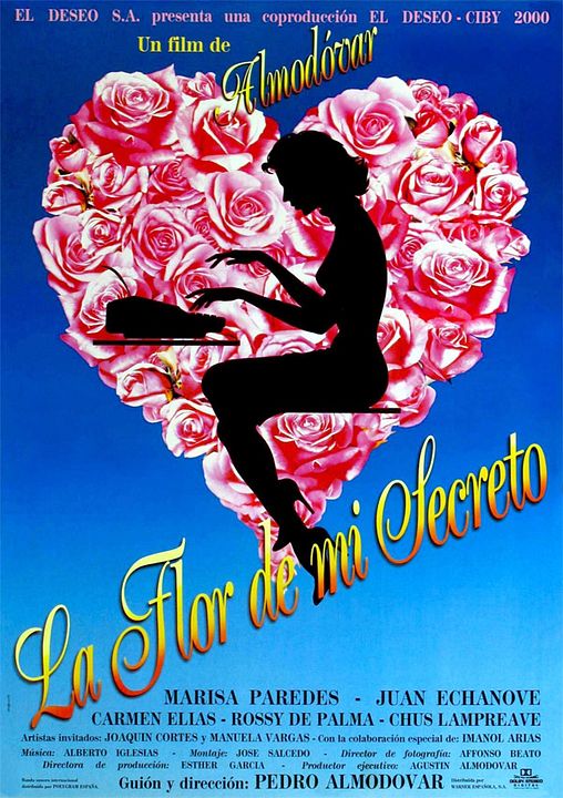 La flor de mi secreto : Póster