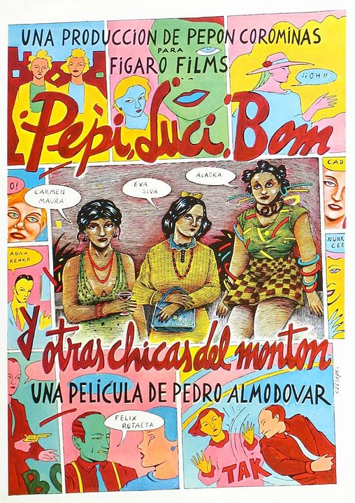 Pepi, Luci, Bom y otras chicas del montón : Póster