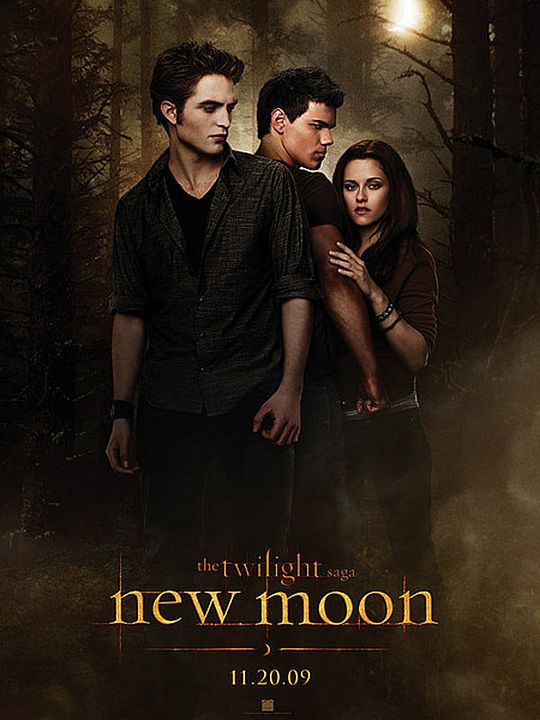 La saga Crepúsculo: Luna nueva : Póster