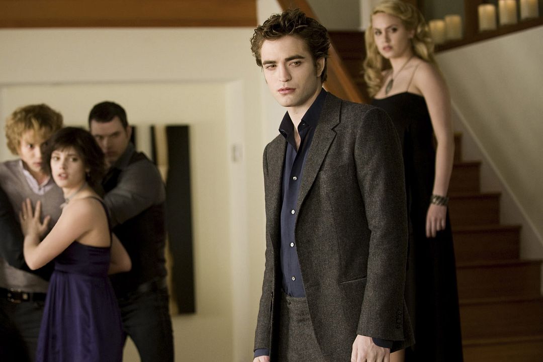 La saga Crepúsculo: Luna nueva : Foto Stephenie Meyer, Jackson Rathbone, Ashley Greene Khoury, Robert Pattinson