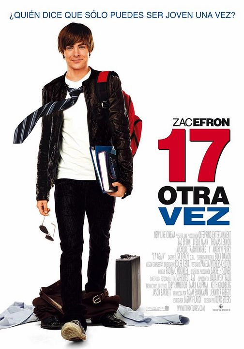 17 otra vez : Póster