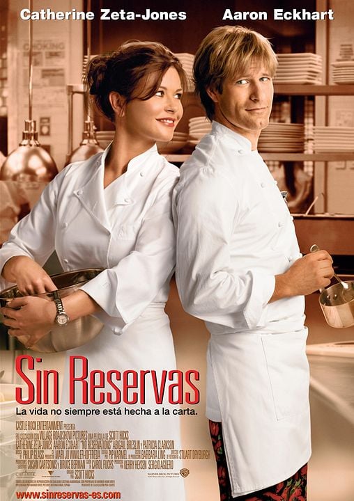 Sin reservas : Póster