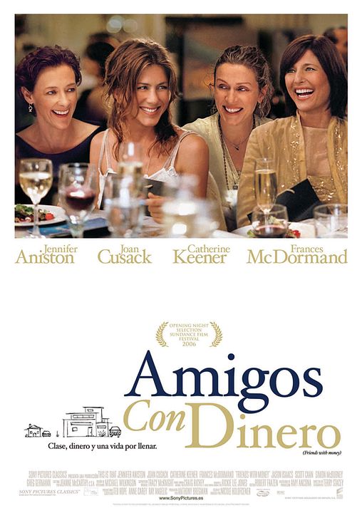 Amigos con dinero : Póster