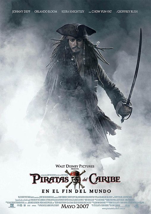 Piratas del Caribe: En el fin del mundo : Póster