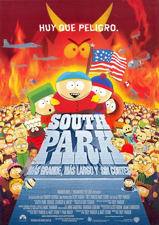 South Park - más grande, más largo y sin cortes : Póster