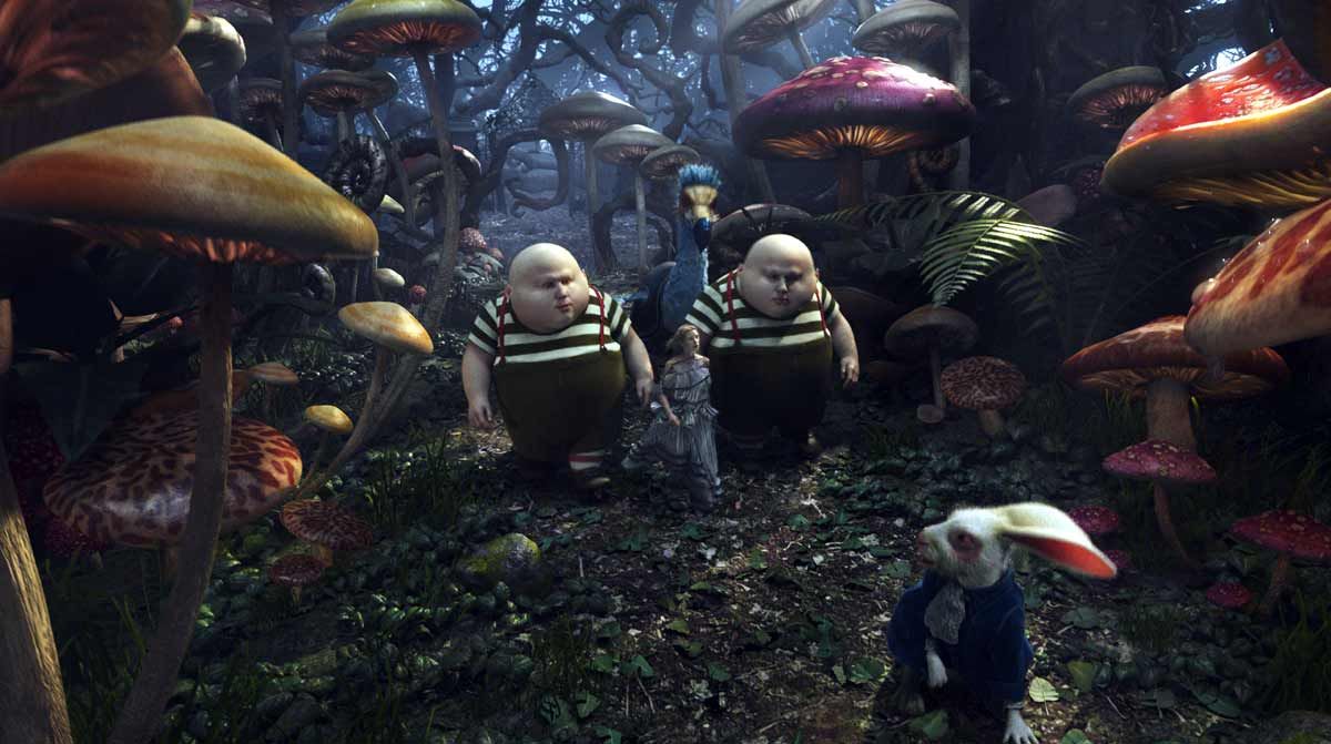 Alicia en el País de las Maravillas : Foto Mia Wasikowska, Matt Lucas