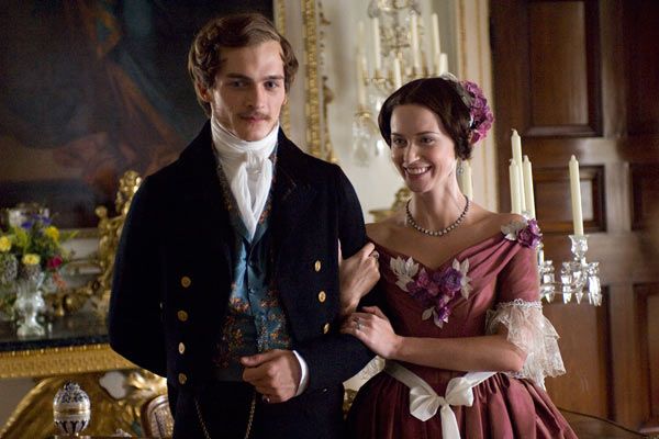 La reina joven : Foto Emily Blunt, Rupert Friend