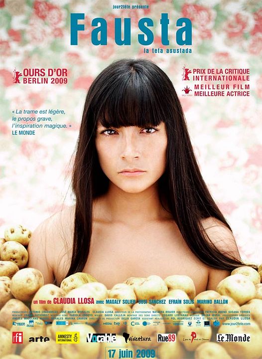 La teta asustada : Póster