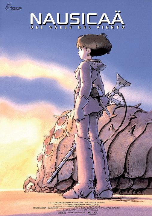 Nausicaä Guerreros del Viento : Póster