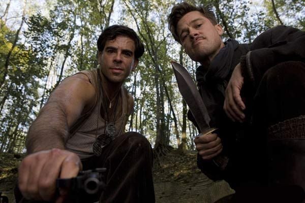 Bastardos sin gloria : Foto Brad Pitt, Eli Roth
