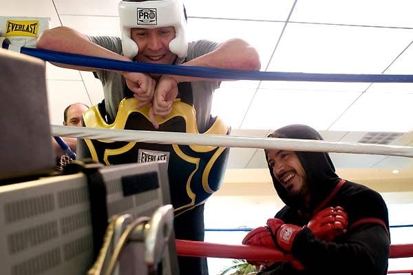 Iron Man 2 : Foto Jon Favreau, Robert Downey Jr.