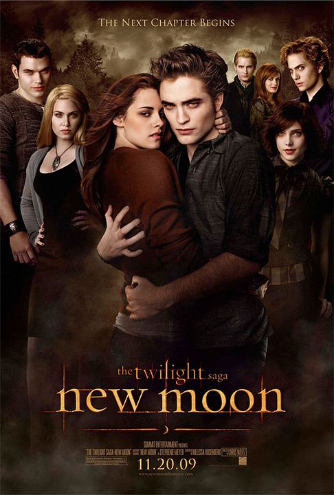 La saga Crepúsculo: Luna nueva : Póster