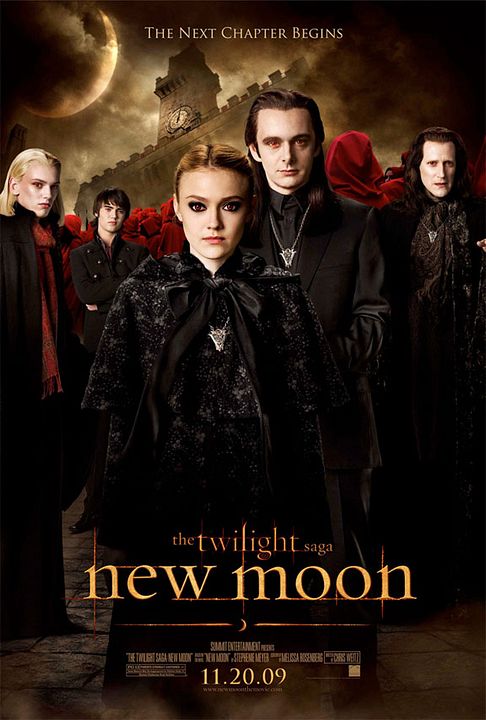 La saga Crepúsculo: Luna nueva : Póster