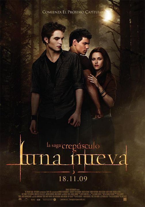 La saga Crepúsculo: Luna nueva : Póster