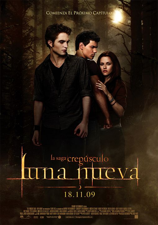 La saga Crepúsculo: Luna nueva : Póster