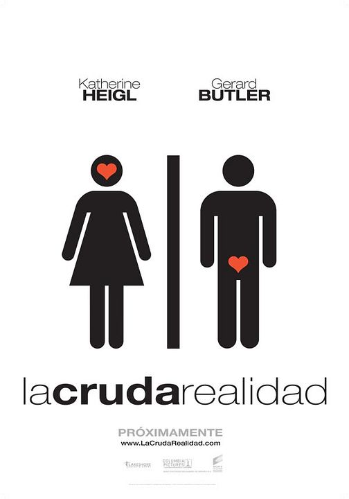 La cruda verdad : Póster