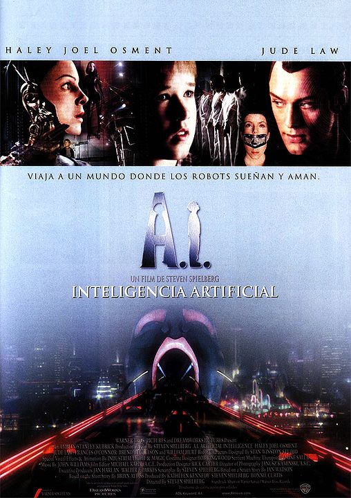 A.I. Inteligencia artificial : Póster